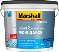 Краска MARSHALL Export-2 Латексная (4.5л, глубокоматовый белый) - 
