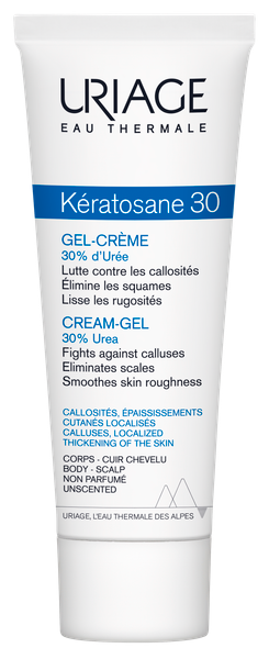 Гель для тела Uriage Keratosane 30 Gel Creme  (75мл)