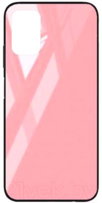 Чехол-накладка Case Glassy для Huawei P40 Pro (розовый)