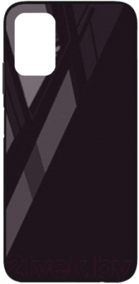 Чехол-накладка Case Glassy для Huawei P40 (черный)