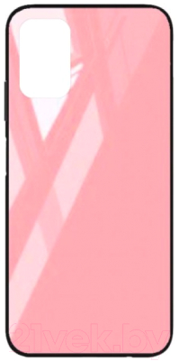 Чехол-накладка Case Glassy для Huawei P40 (розовый)