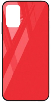 Чехол-накладка Case Glassy для Huawei P40 (красный) - 
