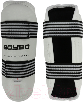 Защита предплечья для единоборств BoyBo BF400 (S, белый)