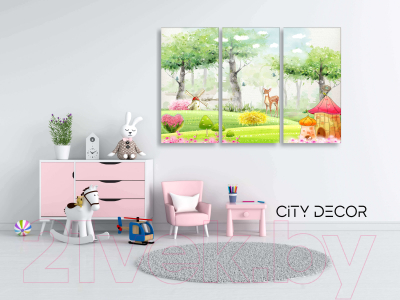 Картина модульная Citydecor 7.16 (115x75)