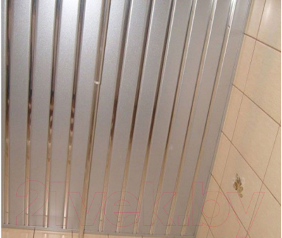 Комплект потолка подвесного Албес A100AS + A25AS (1.35x0.9м, металлик/хром)