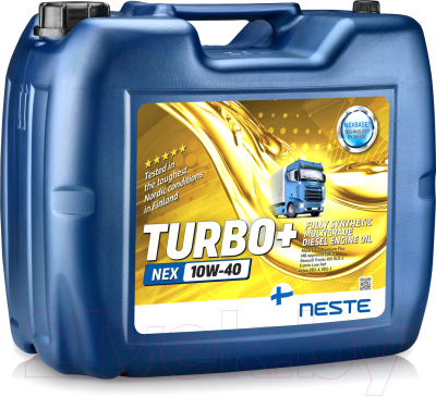Моторное масло Neste Turbo+ NEX 10W40 / 186920 (20л)