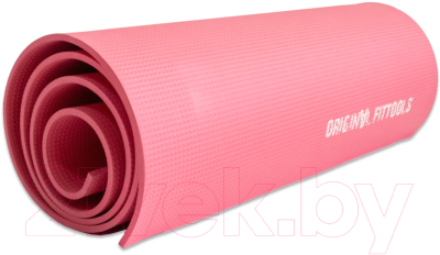 Коврик для йоги и фитнеса Original FitTools Kama FT-MPM6PK (розовый)