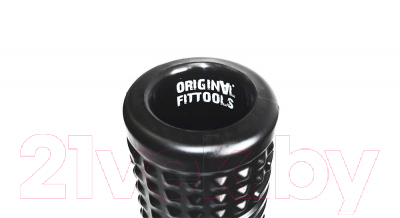 Валик для фитнеса Original FitTools FT-PU-18 (черный)