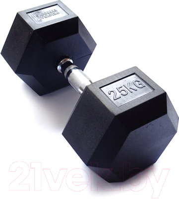 

Гантель Original FitTools, Черный, FT-HEX-25
