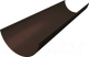 Миниатюра изображения товара Желоб Grand Line Английский Стандарт ПВХ RR 32 (3м, коричневый)