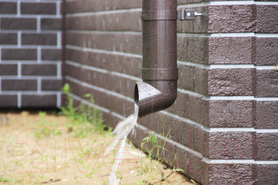 Изображение товара Хомут водосточной трубы Grand Line ПВХ RR 32 (коричневый)