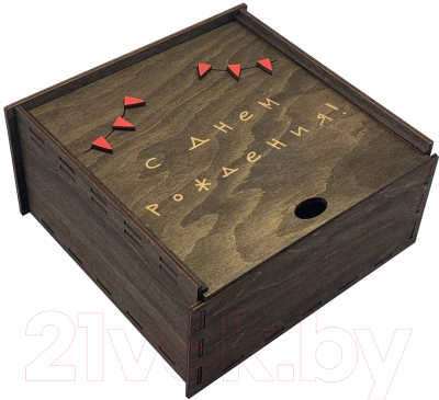 

Коробка подарочная Woodary, 3123