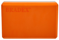 Блок для йоги Bradex SF 0731 (оранжевый) - 