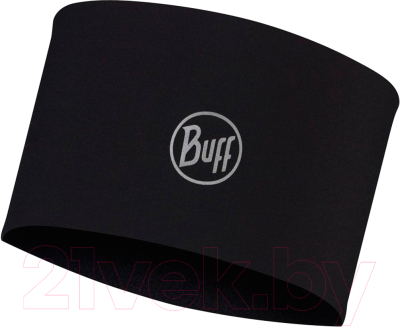 Повязка на голову Buff Tech Fleece Headband Solid Black (124061.999.10.00)