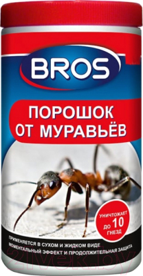 Порошок от насекомых Bros Против муравьев (250г)