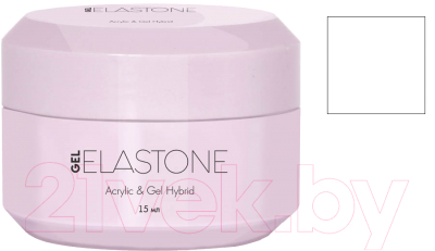 

Моделирующий гель для ногтей RuNail, Белый, Elastone Gel Гибрид акрила и геля №3947