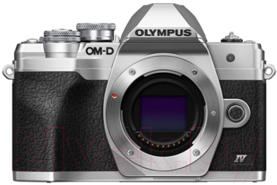 Беззеркальный фотоаппарат Olympus E-M10 Mark IV Body (серебристый)
