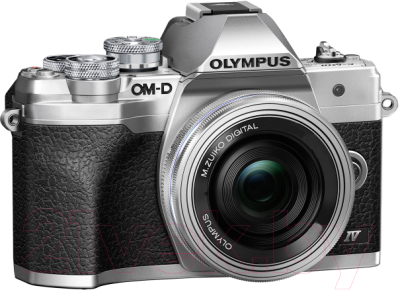 Беззеркальный фотоаппарат Olympus E-M10 Mark IV Kit 14-150mm (серебристый/черный)