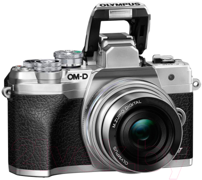 Беззеркальный фотоаппарат Olympus E-M10 Mark IV Kit 14-150mm (серебристый/черный)
