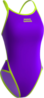 Купальник для плавания Mad Wave Daria (XL, фиолетовый) - 