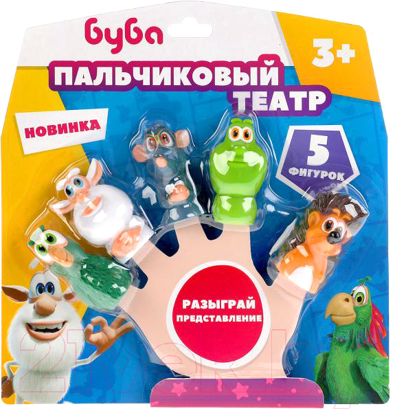 Набор пальчиковых кукол Капитошка LX-PT-BB