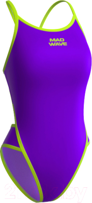 Купальник для плавания Mad Wave Daria (L, фиолетовый)