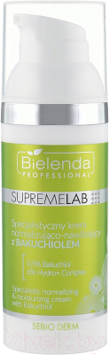 Крем для лица Bielenda Professional Supremelab Sebio Derm нормализующий с бакучиолом (50мл)