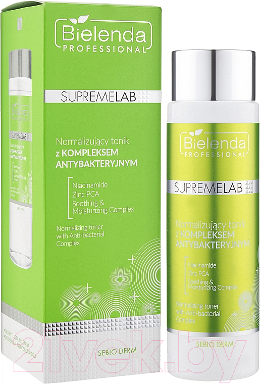 Тоник для лица Bielenda Professional Supremelab Sebio Derm нормализующий (200мл)