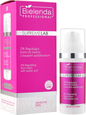 Крем для лица Bielenda Professional Supremelab Sensitive Skin 5% с азелаиновой кислотой (50мл)