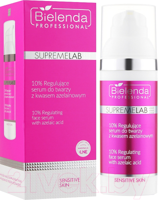 Сыворотка для лица Bielenda Professional Supremelab Sensitive Skin 10% с азелаиновой кислотой (50мл)