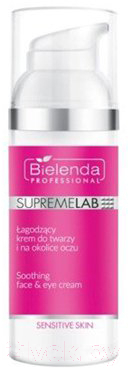 Крем для лица Bielenda Professional Supremelab Sensitive Skin Успокаивающий для лица и глаз (50мл)