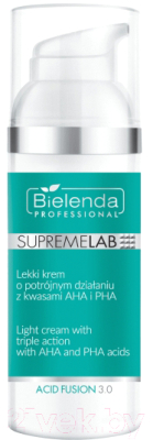 Крем для лица Bielenda Professional Supremelab Acid Fusion 3.0 Легкий с кислотами AHA и PHA (50мл)