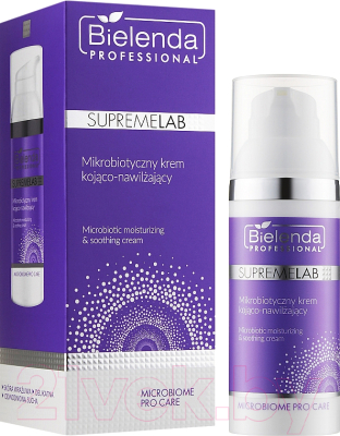 Крем для лица Bielenda Professional Supremelab микробиотический успокаивающий и увлажняющий (50мл)