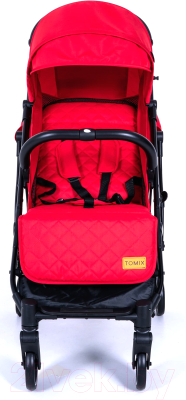 Детская прогулочная коляска Tomix Luna HP-718 / 928457 (красный)