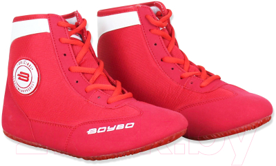 Обувь для борьбы BoyBo На толстой подошве / BB250 (р.30, красный)
