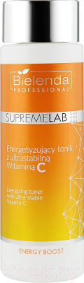 Тоник для лица Bielenda Professional Supremelab Energy Boost Бодрящий со стабильн. витамином C (200мл)