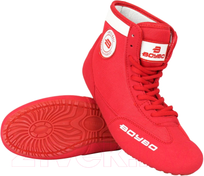 Обувь для борьбы BoyBo На толстой подошве BB250 (р.39, красный)