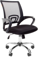 Кресло офисное Chairman 696 Chrome (черный) - 