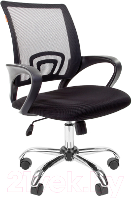 Кресло офисное Chairman 696 Chrome (черный)
