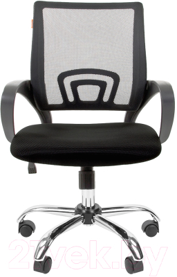 Кресло офисное Chairman 696 Chrome (черный)