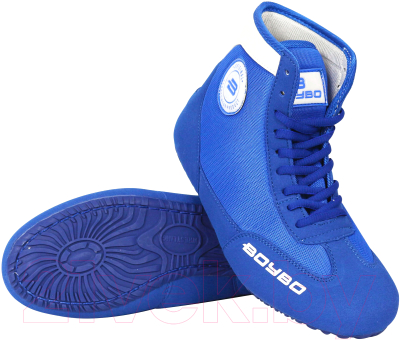 Обувь для борьбы BoyBo На толстой подошве / BB250 (р.30, синий)