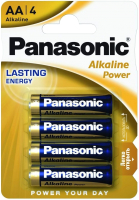 Комплект батареек Panasonic Alkaline Power LR6/4BL (4шт) - 
