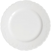 Тарелка столовая обеденная Cmielow i Chodziez Rococo / 0002-0031190 (белый) - 