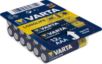 Комплект батареек Varta Longlife ААА1 5V / 4008496807802 (12шт) - 