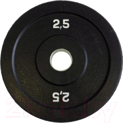 

Диск для штанги Original FitTools, Черный, FT-BPB-2.5