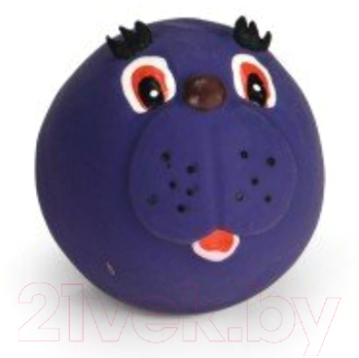 Игрушка для собак Beeztees Латексный мяч Мордашка / 620560