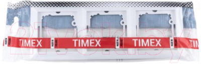 Рамка для выключателя TIMEX Opal OPBL-RA3 (белый)
