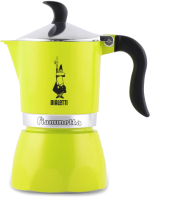 

Гейзерная кофеварка Bialetti, Fiametta Lime 21010/4