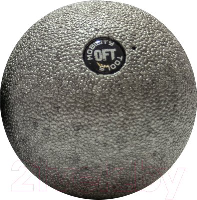 Массажный мяч Original FitTools FT-EPP-8SB (одинарный, серый)