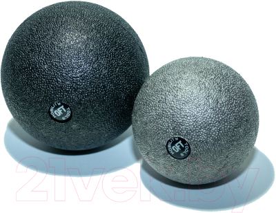 Массажный мяч Original FitTools FT-EPP-8SB (одинарный, серый)